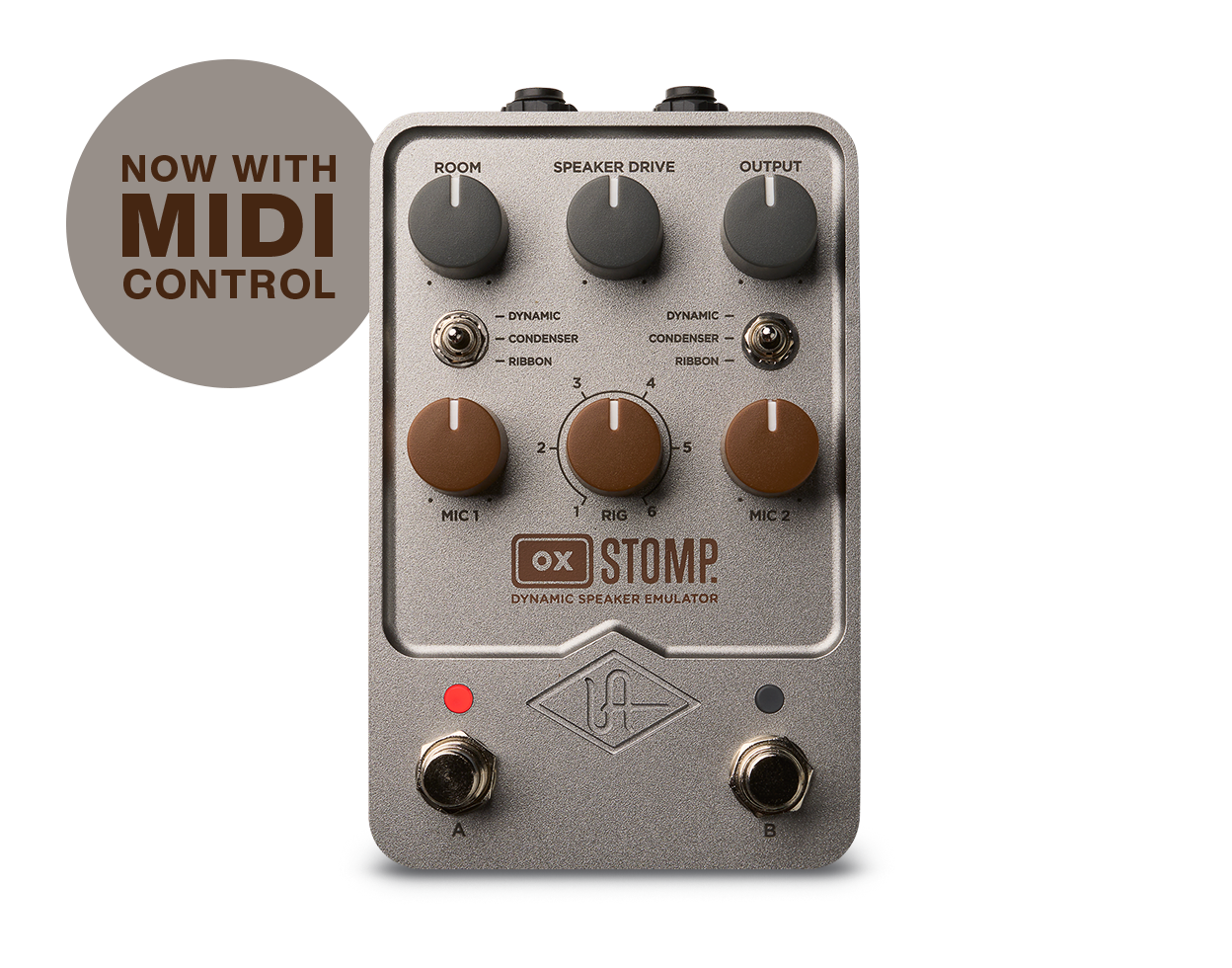 Universal Audio UAFX OX Stomp Dynamic Speaker Emulator