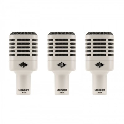 Universal Audio SD-3 (3-Pack Bundle) Dynamic Microphone with Hemisphere Modeling