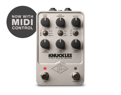 Universal Audio UAFX Knuckles ’92 Rev F Duel Rec Amplifier