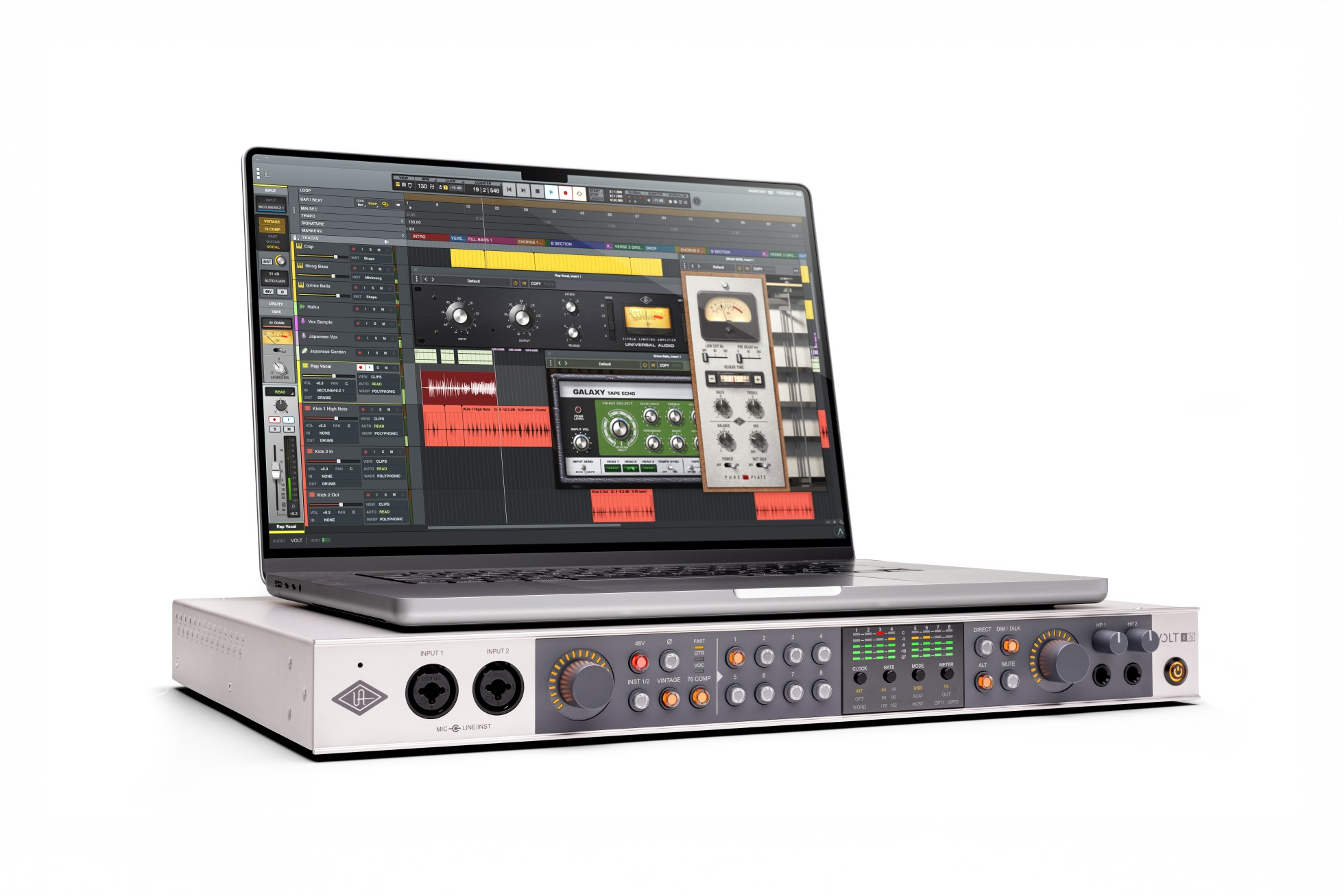 Universal Audio Volt 876 USC-C Audio Interface | Sinamex Recording Store